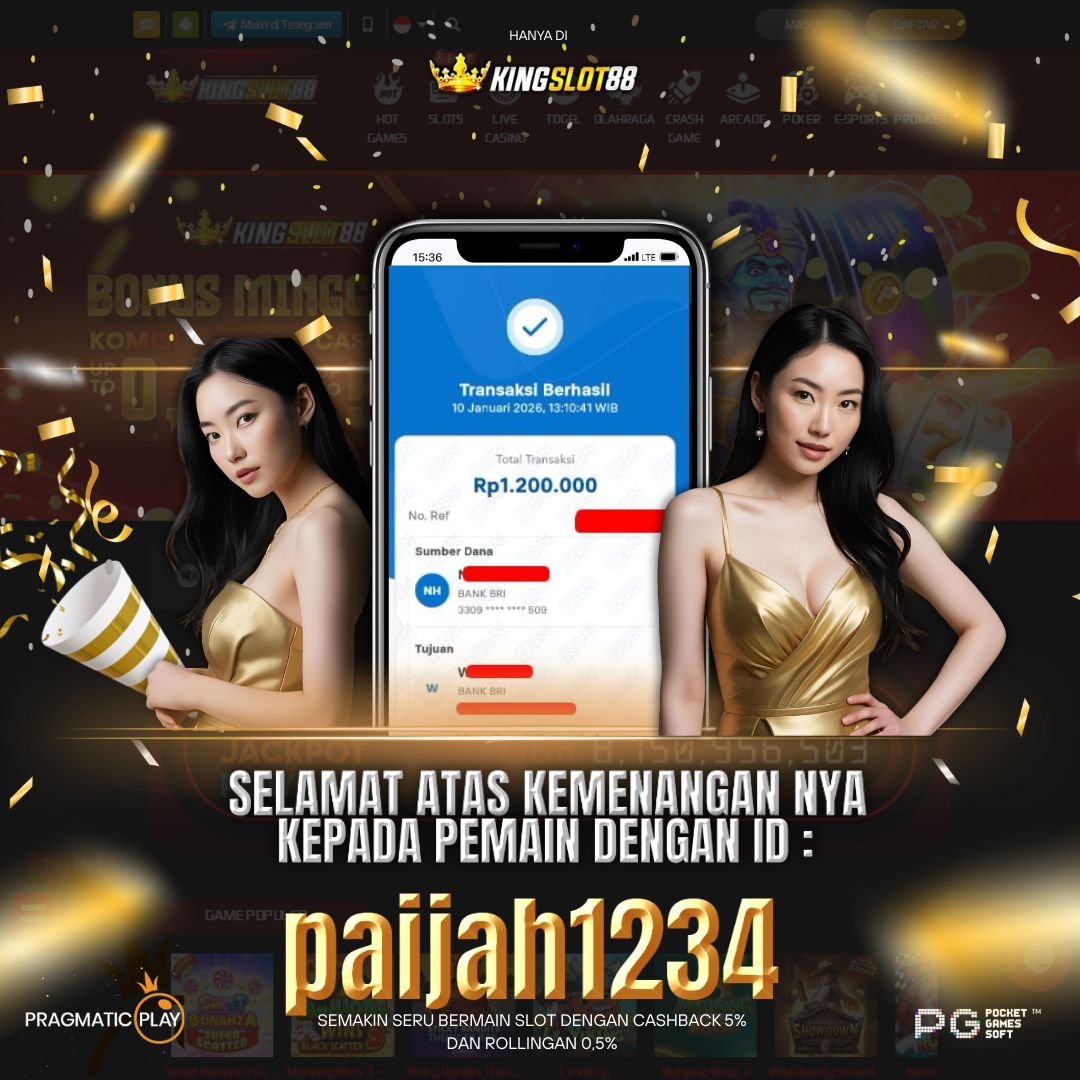 SELAMAT ATAS KEMENANGANNYA UNTUK ID :paijah1234